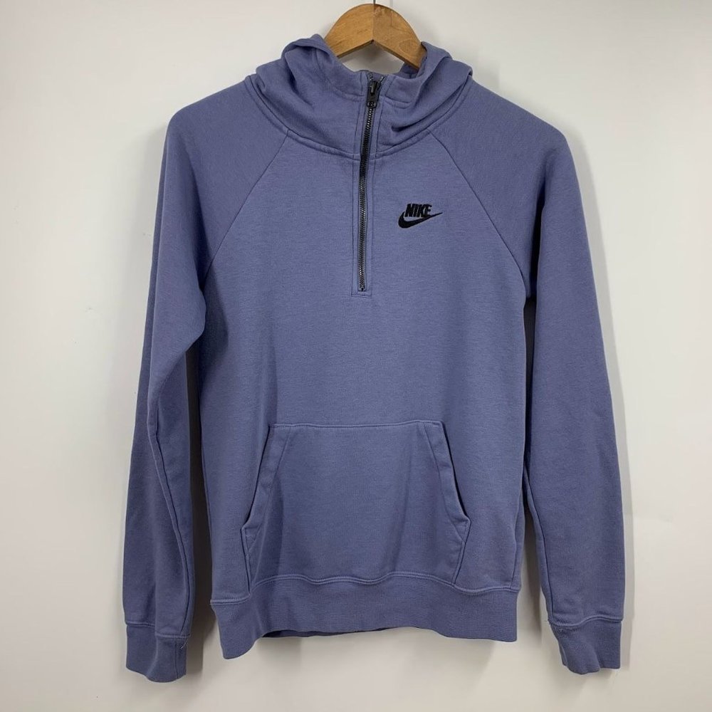Nike Purple Half-Zip Hoodie